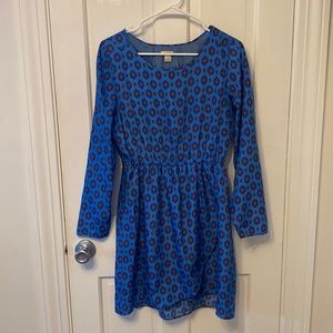 J Crew Factory dress with sleeves